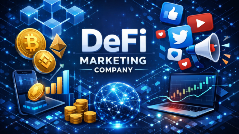 Defi Marketing Company: Grow Your Blockchain Project Fast