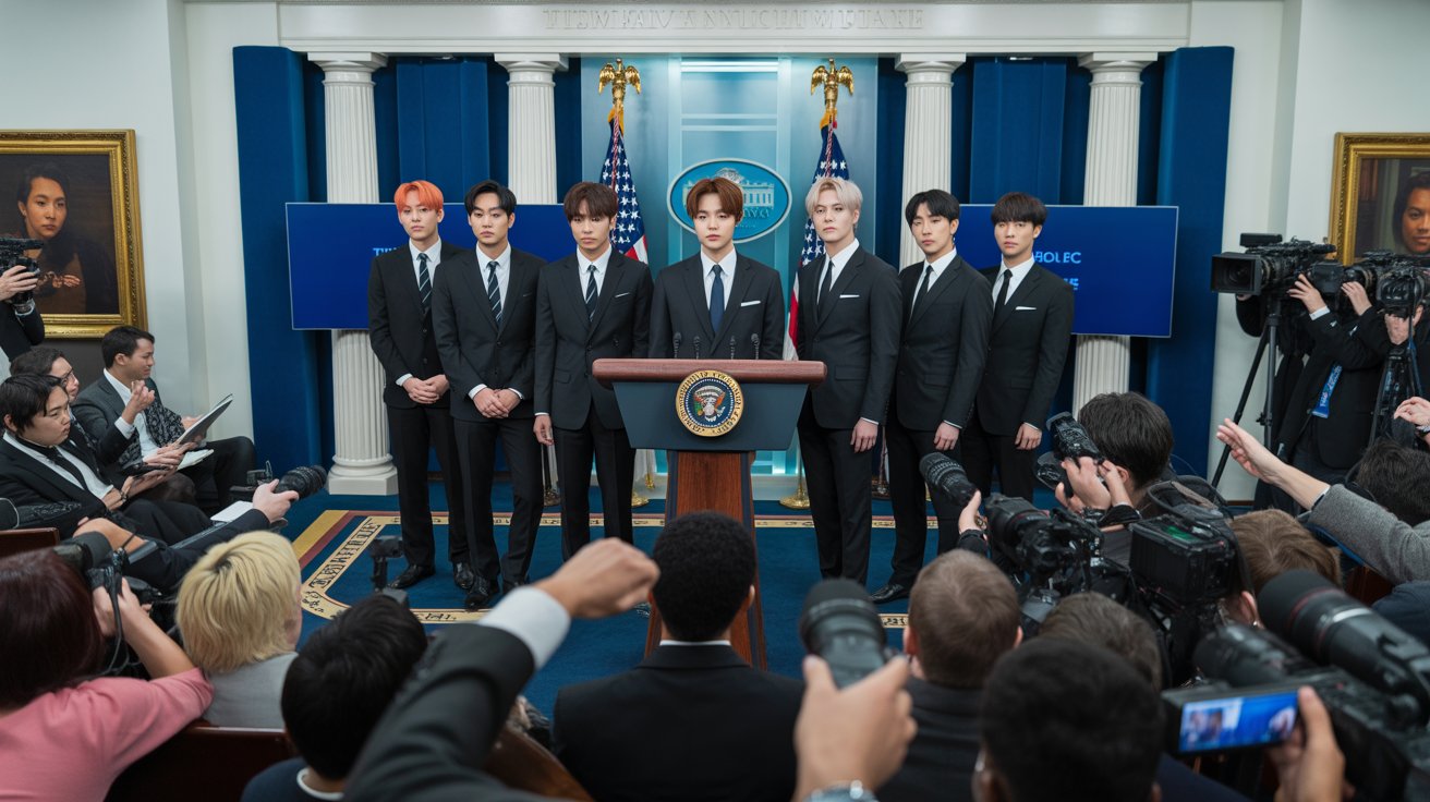 BTS at White House