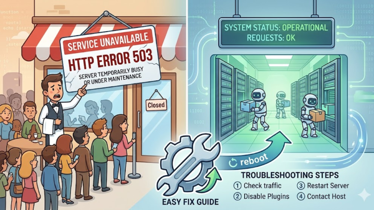 How to Fix HTTP Error 503 Service Unavailable (Easy Guide)