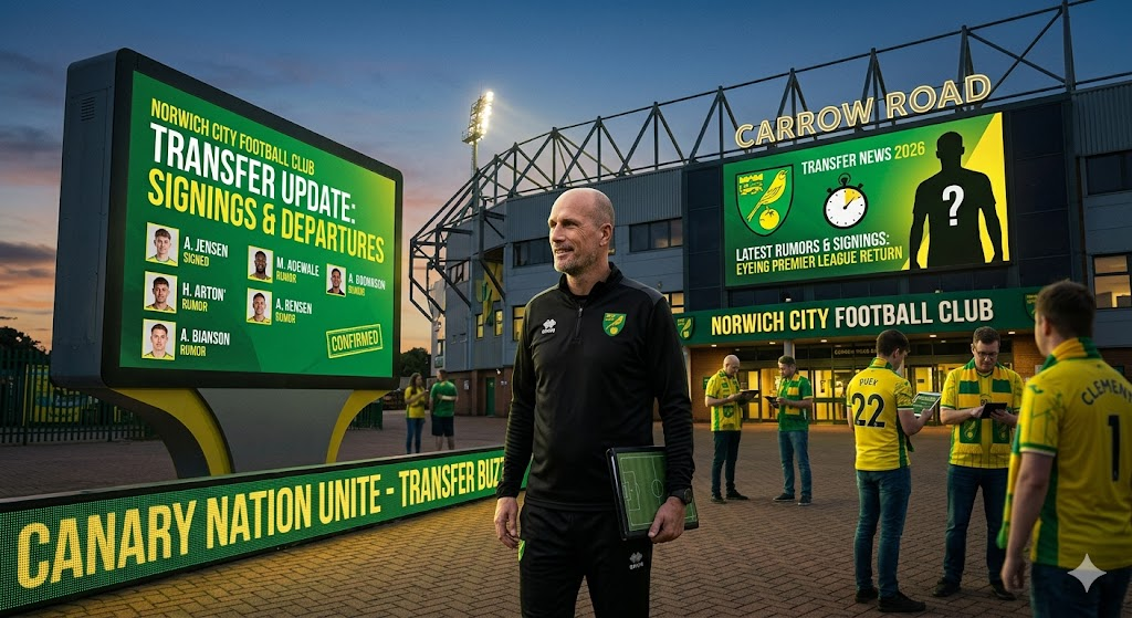 norwich city football club transfer news