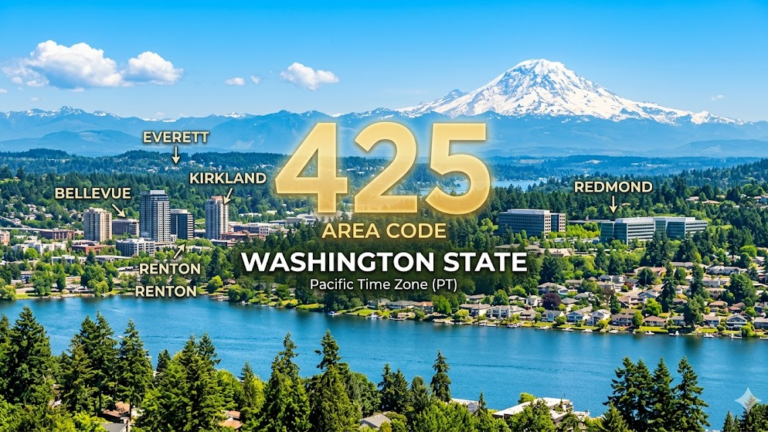 425 Area Code: Location, Cities, Time Zone, and Calling Guide