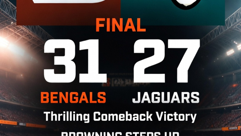 Jacksonville Jaguars vs Bengals Match Player Stats: Everything You Need to Know