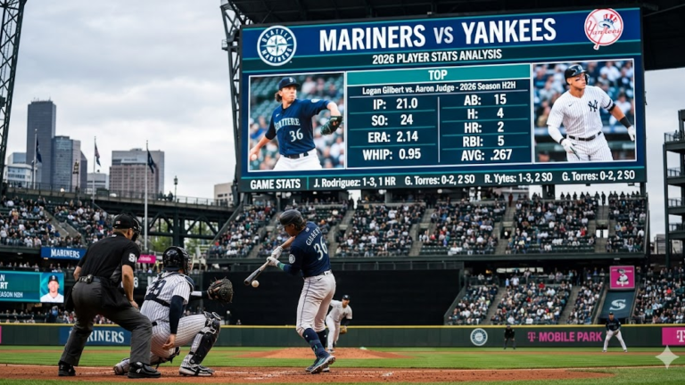 Seattle Mariners vs New York Yankees Match Player Stats: 2026 Analysis