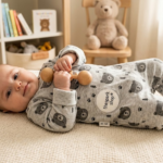 RS 149 Bear Design Long-Sleeve Baby Jumpsuit TheSpark Shop