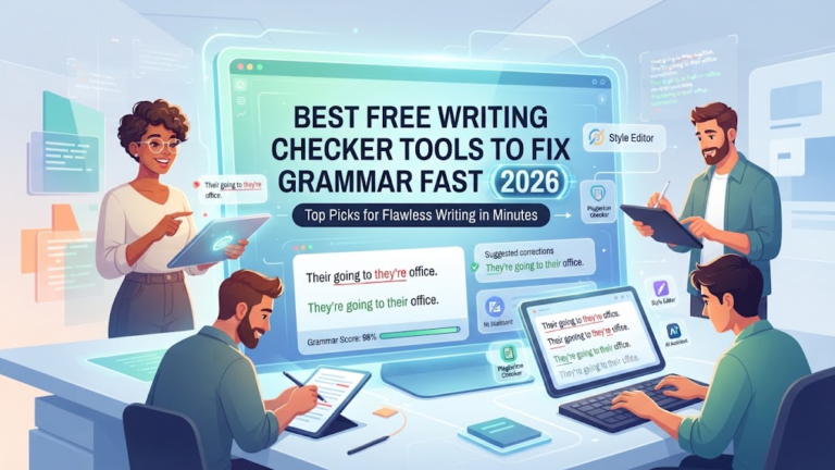 Best Free Writing Checker Tools to Fix Grammar Fast (2026)